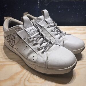 Royal Elastics Men's Icon White Slip-on Sneakers (Size 12)